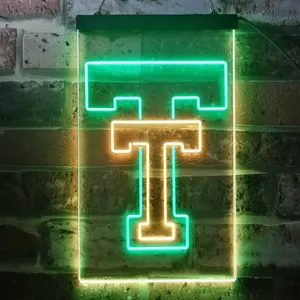Texas Tech Red Raiders Logo 1 Neon-Like LED Sign