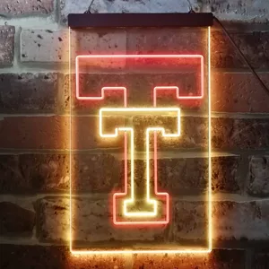 Texas Tech Red Raiders Logo 1 Neon-Like LED Sign