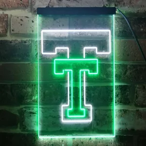 Texas Tech Red Raiders Logo 1 Neon-Like LED Sign