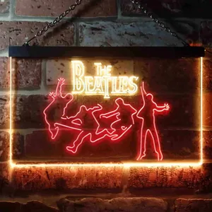 The Beatles Silhoutte Neon-Like LED Sign