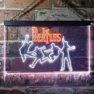 The Beatles Silhoutte Neon-Like LED Sign