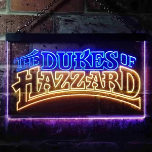 The Dukes of Hazzard Neon-Like LED Sign
