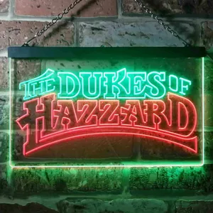 The Dukes of Hazzard Neon-Like LED Sign
