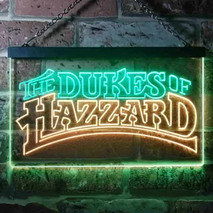 The Dukes of Hazzard Neon-Like LED Sign