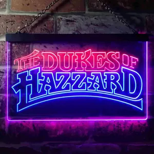 The Dukes of Hazzard Neon-Like LED Sign
