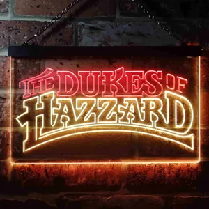 The Dukes of Hazzard Neon-Like LED Sign