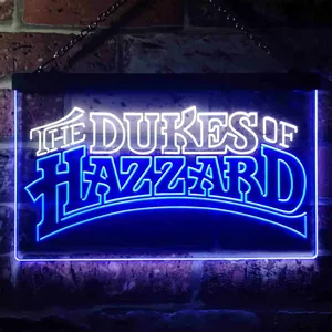 The Dukes of Hazzard Neon-Like LED Sign