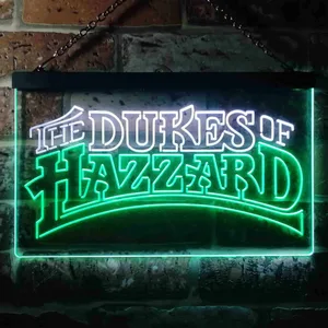 The Dukes of Hazzard Neon-Like LED Sign
