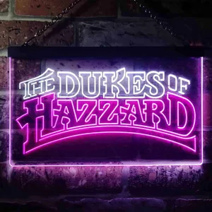 The Dukes of Hazzard Neon-Like LED Sign