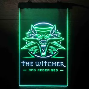 The Witcher RPD Redefined Neon-Like LED Sign