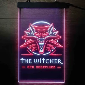 The Witcher RPD Redefined Neon-Like LED Sign