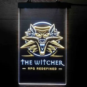 The Witcher RPD Redefined Neon-Like LED Sign