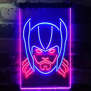 Thor Face Neon-Like LED Sign