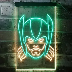 Thor Face Neon-Like LED Sign