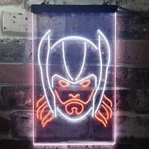Thor Face Neon-Like LED Sign