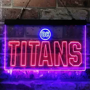 Titans DC Neon-Like LED Sign