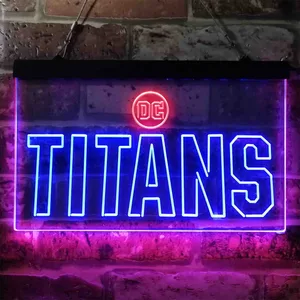 Titans DC Neon-Like LED Sign