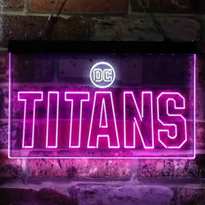 Titans DC Neon-Like LED Sign