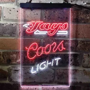 Toronto Blue Jays Coors Light Neon-Like LED Sign - Legacy Edition