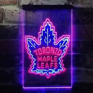 Toronto Maple Leafs Logo 2 Neon-Like LED Sign