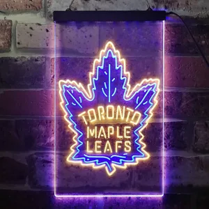 Toronto Maple Leafs Logo 2 Neon-Like LED Sign