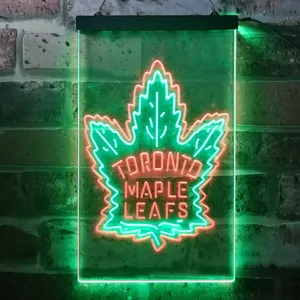 Toronto Maple Leafs Logo 2 Neon-Like LED Sign