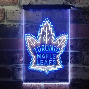 Toronto Maple Leafs Logo 2 Neon-Like LED Sign