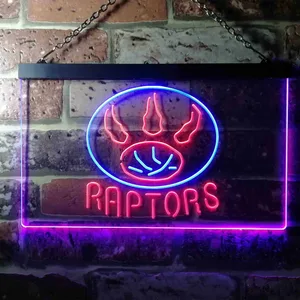 Toronto Raptors Alternate Neon-Like LED Sign