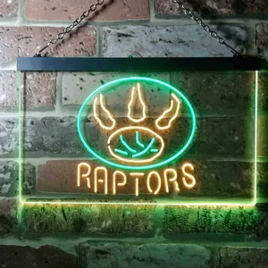 Toronto Raptors Alternate Neon-Like LED Sign