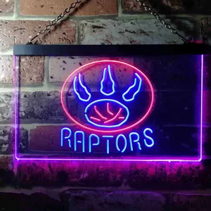 Toronto Raptors Alternate Neon-Like LED Sign