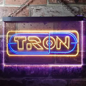 Tron Neon-Like LED Sign