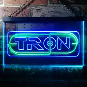 Tron Neon-Like LED Sign