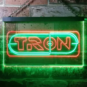 Tron Neon-Like LED Sign