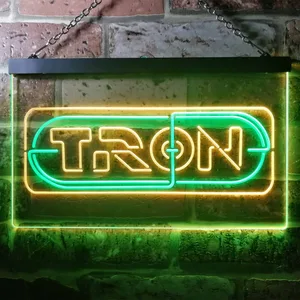 Tron Neon-Like LED Sign