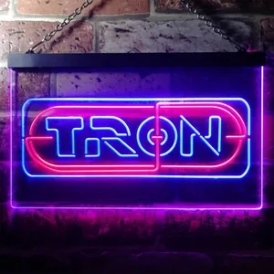 Tron Neon-Like LED Sign