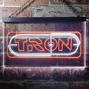 Tron Neon-Like LED Sign