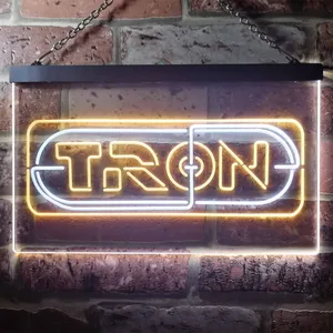 Tron Neon-Like LED Sign