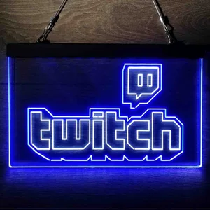 Twitch Neon-Like LED Sign