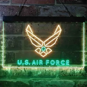US Air Force Logo Neon-Like LED Sign