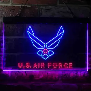 US Air Force Logo Neon-Like LED Sign