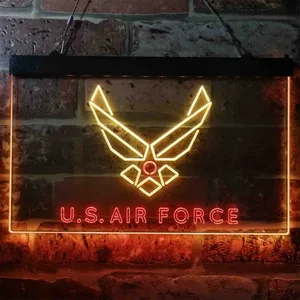 US Air Force Logo Neon-Like LED Sign