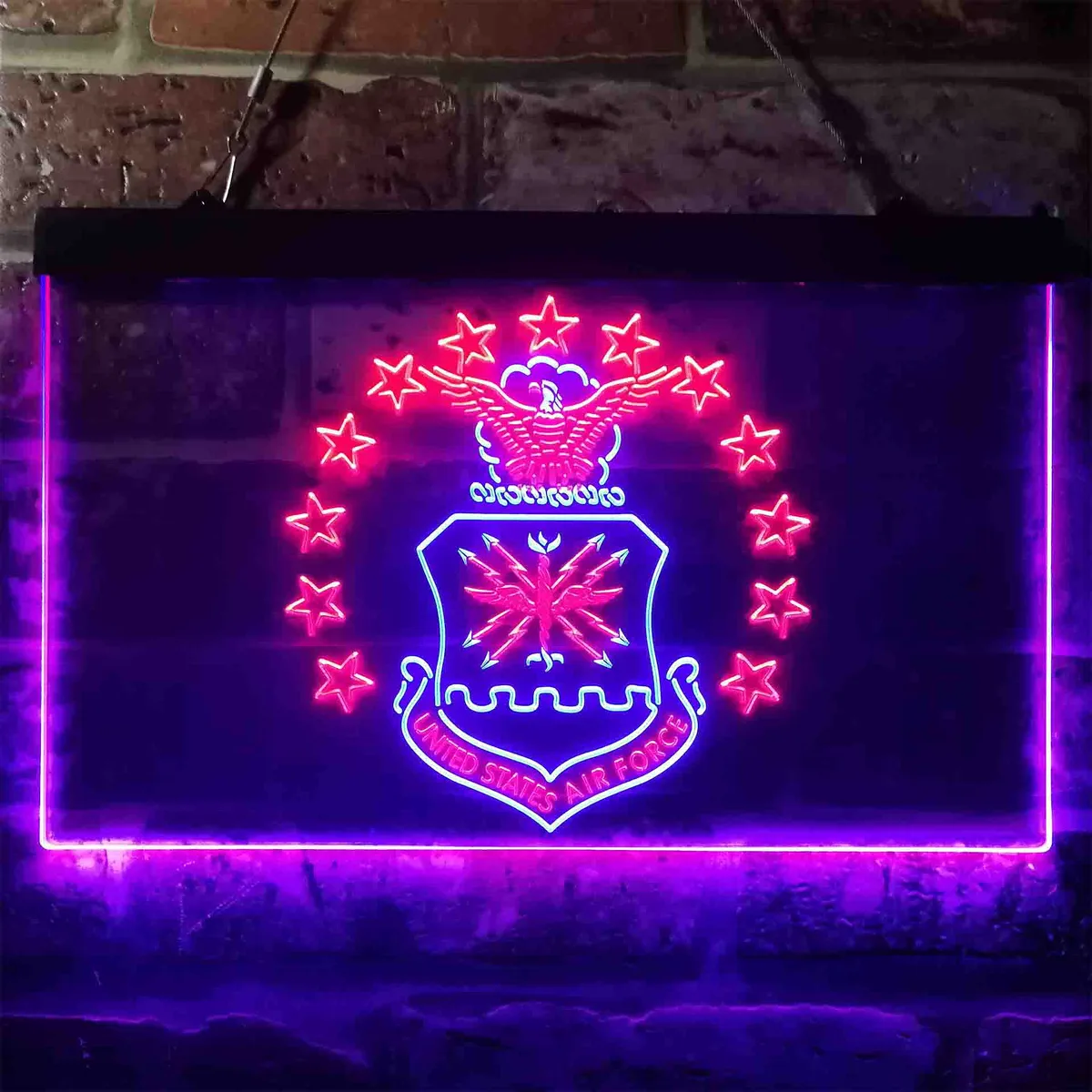 US Air Force Neon-Like LED Sign