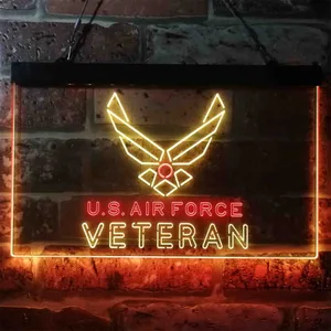 US Air Force Veteran Neon-Like LED Sign