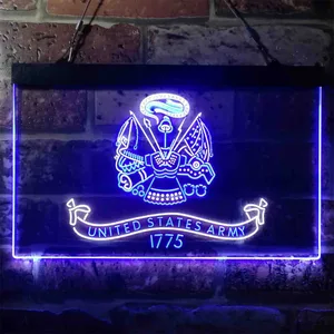 US Army 1775 Neon-Like LED Sign