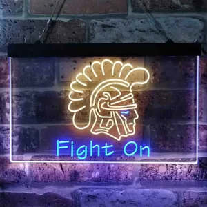USC Trojans Fight On Neon-Like LED Sign - Legacy Edition