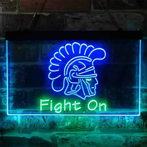 USC Trojans Fight On Neon-Like LED Sign - Legacy Edition