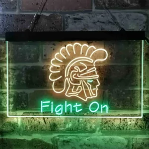 USC Trojans Fight On Neon-Like LED Sign - Legacy Edition