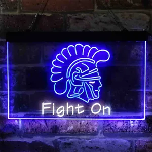 USC Trojans Fight On Neon-Like LED Sign - Legacy Edition