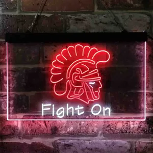 USC Trojans Fight On Neon-Like LED Sign - Legacy Edition