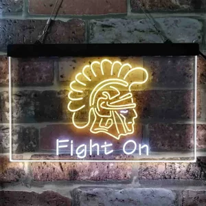 USC Trojans Fight On Neon-Like LED Sign - Legacy Edition